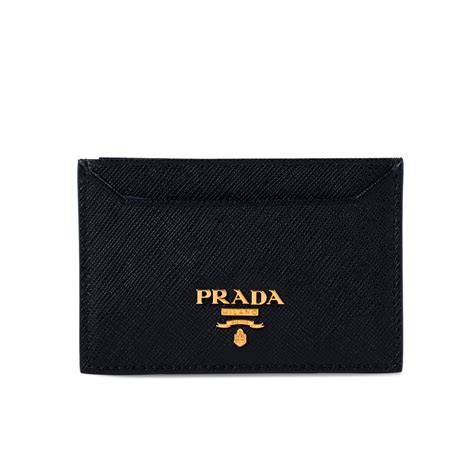 prada mini card holder|prada card holder price.